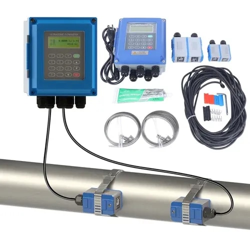 Clamp On Ultrasonic Flow Meter image 1