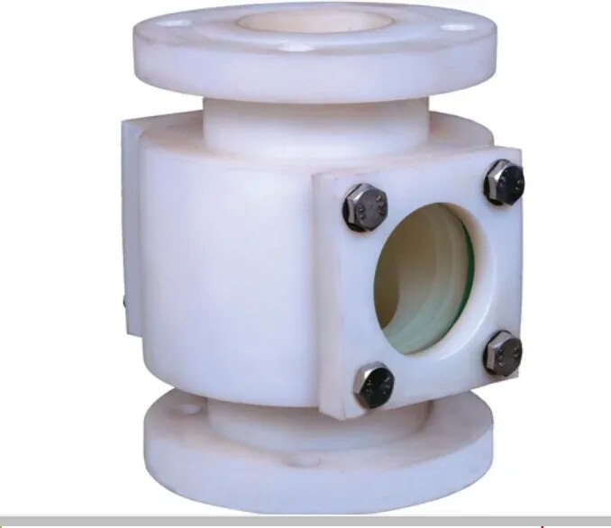 Pp Lined Double Window Sight Glass image 1