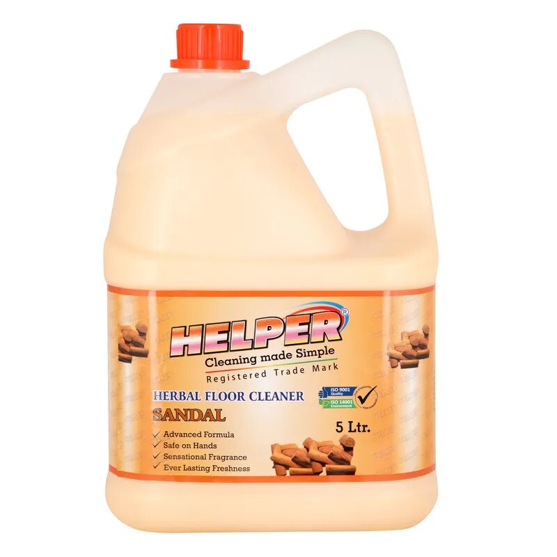 Herbal Scented Phenyle, Sandal - 5 Liter Can image 1