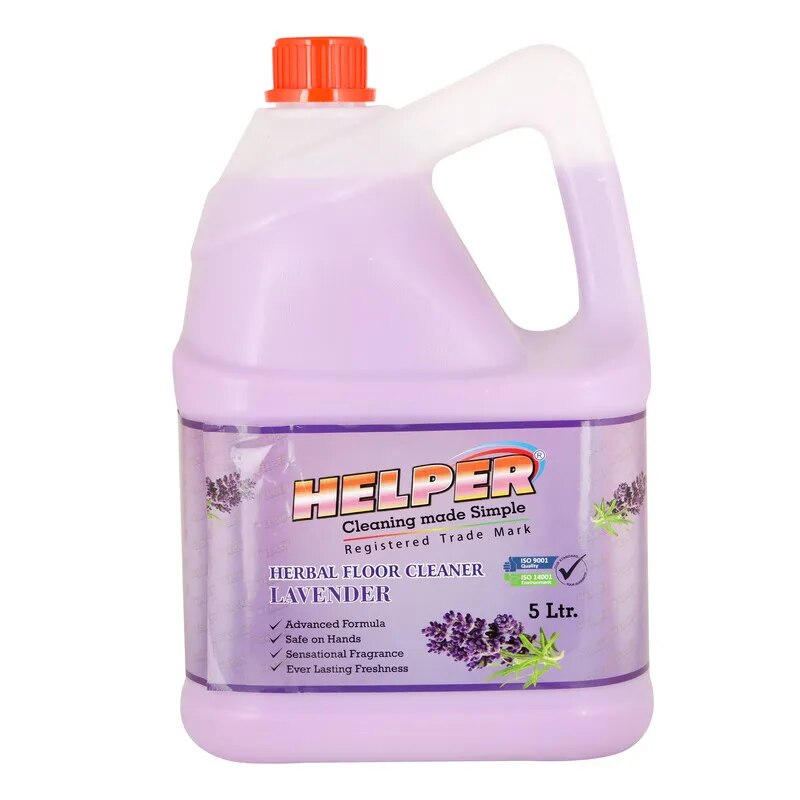 Herbal Scented Phenyle, Lavender - 5 Liter Can image 1