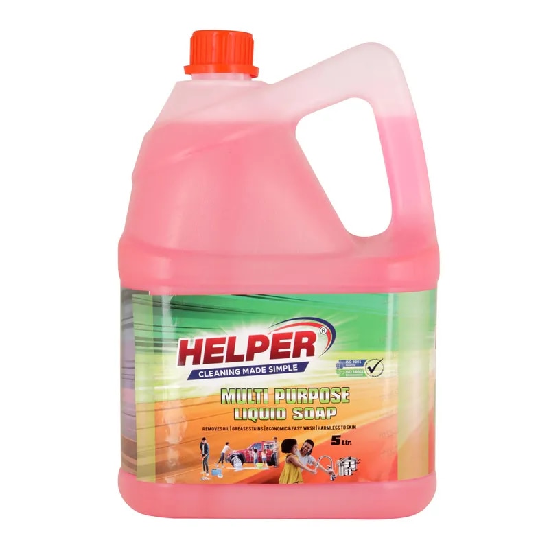 Multi Purpose Liquid Soap, Rose - 5Liter Can image 1