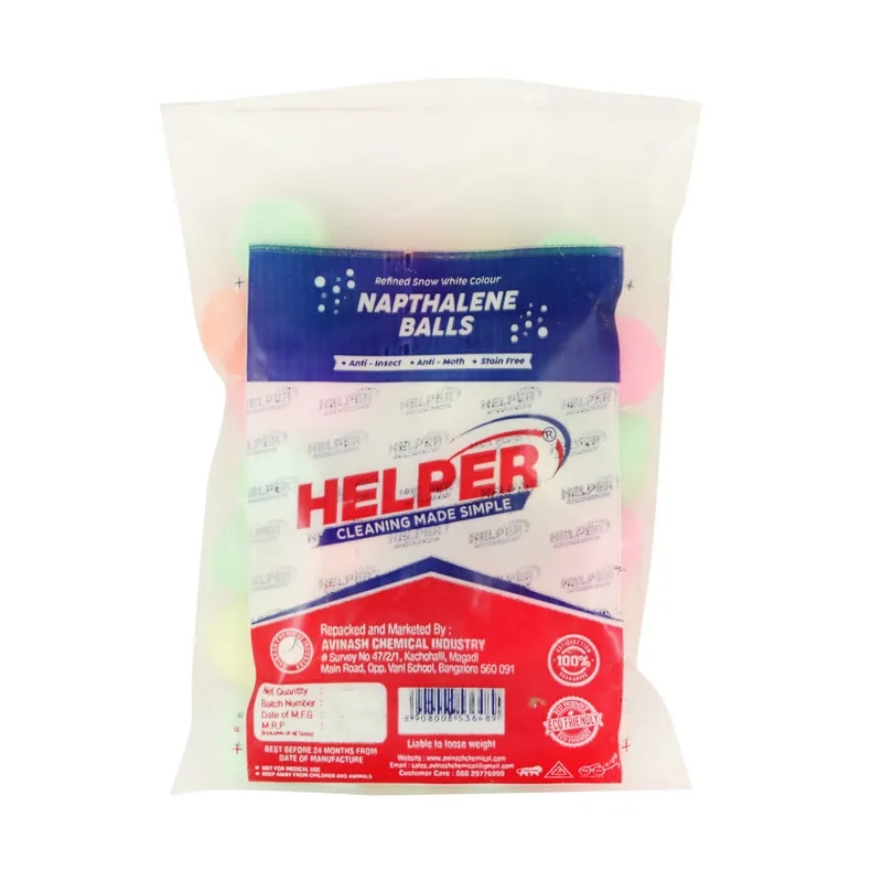 Napthalene Balls, Multi Colour - 250gm Pack image 1