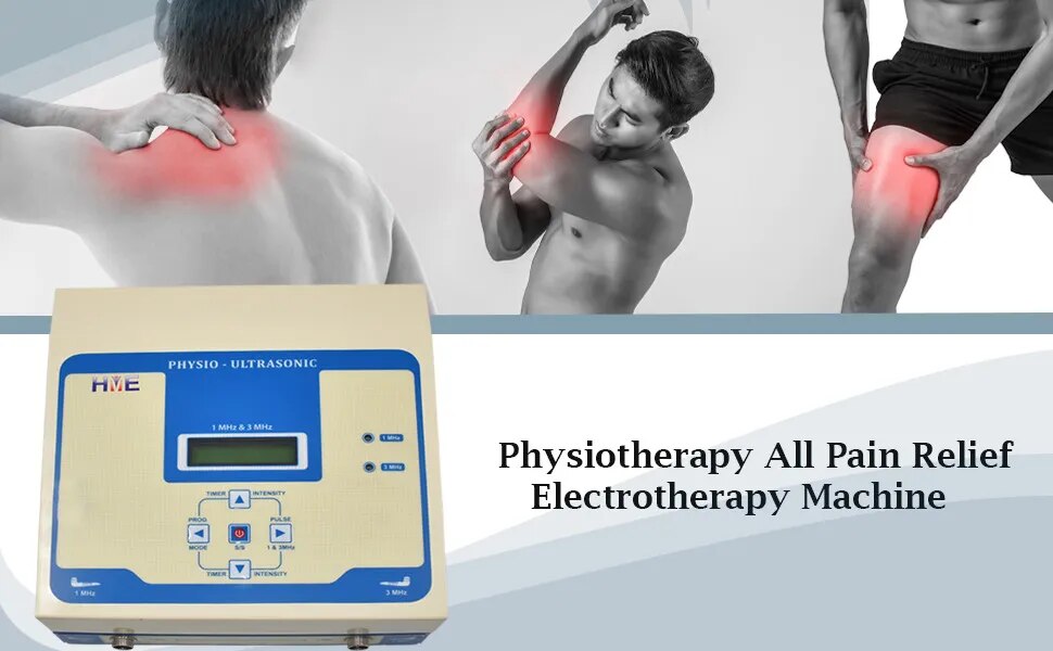 physio ultrasonic 1&3 mhz physiotherapy equipment for pain relief device image 1