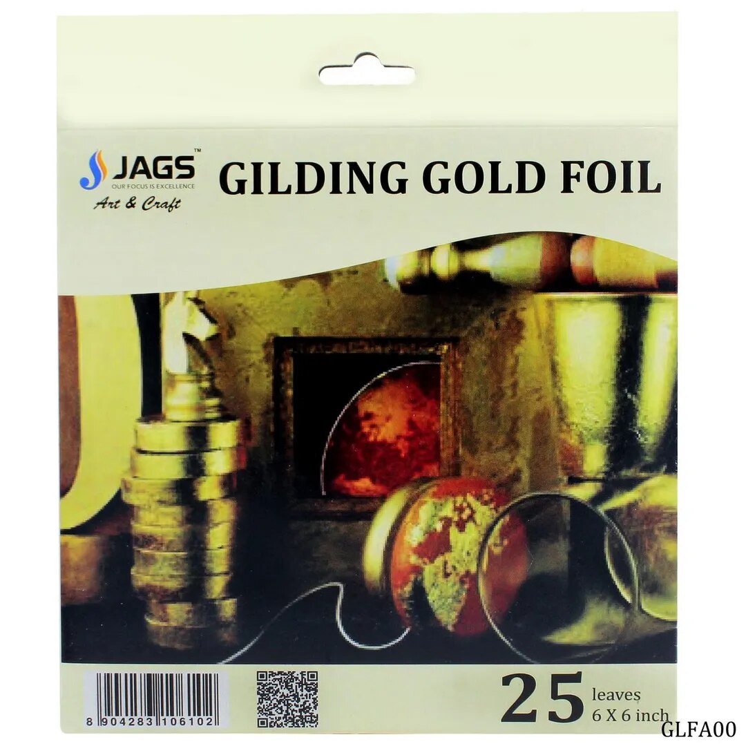 Jags Gilding Foil 6X6 Inch Gold image 1