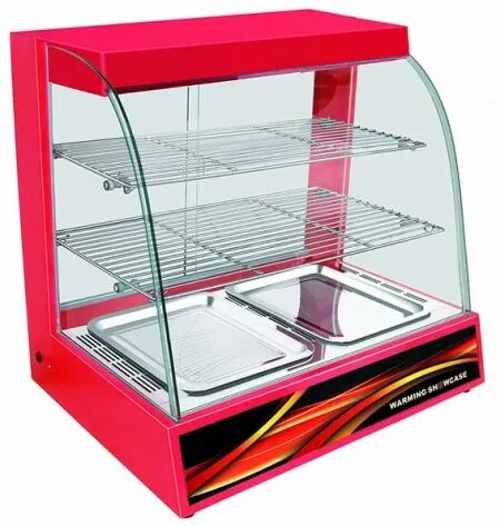 Commercial Warm Display Showcase | Stainless Steel Heated Food Display Counter | VTSE image 1