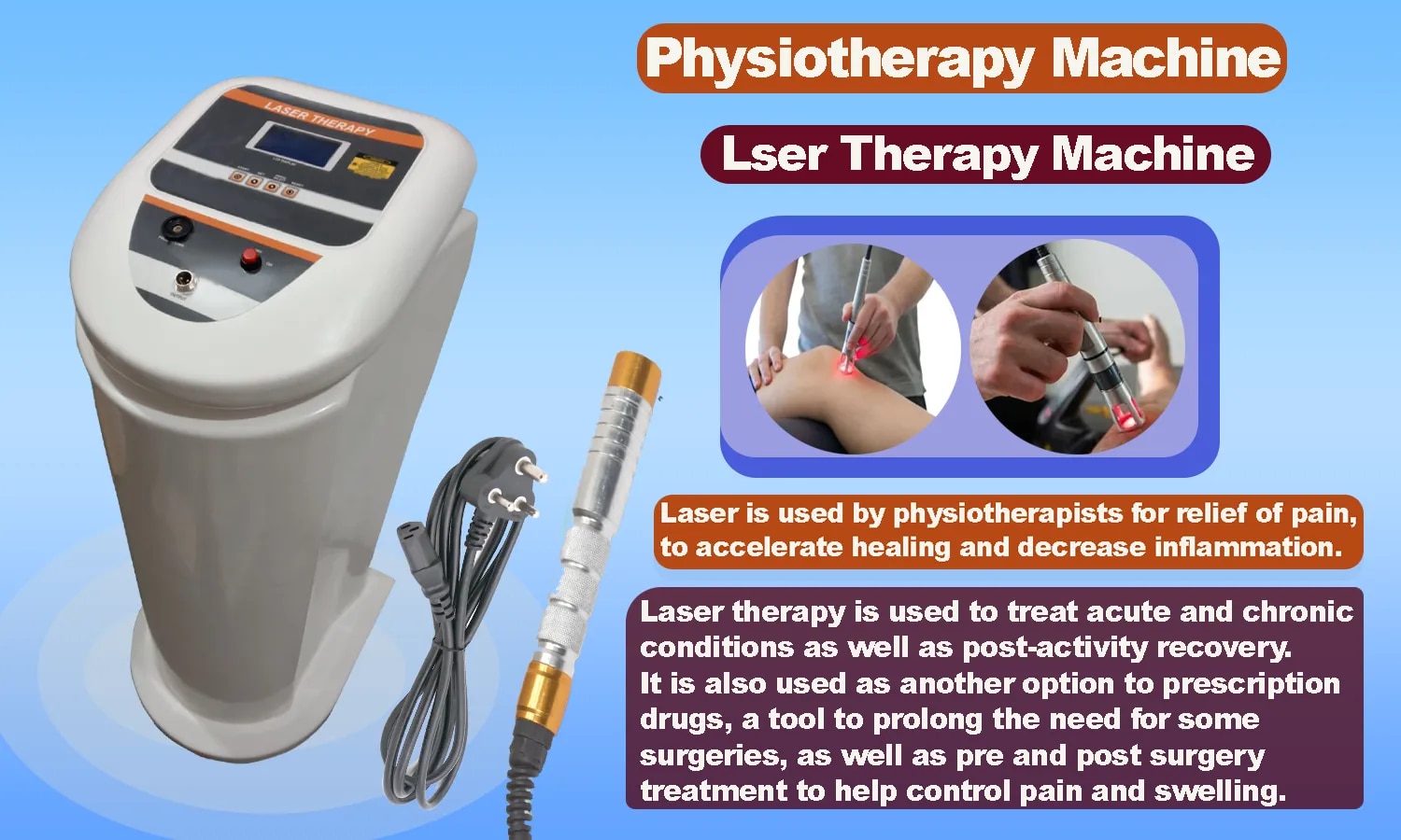 Laser Therapy Pain Relief Machine image 1