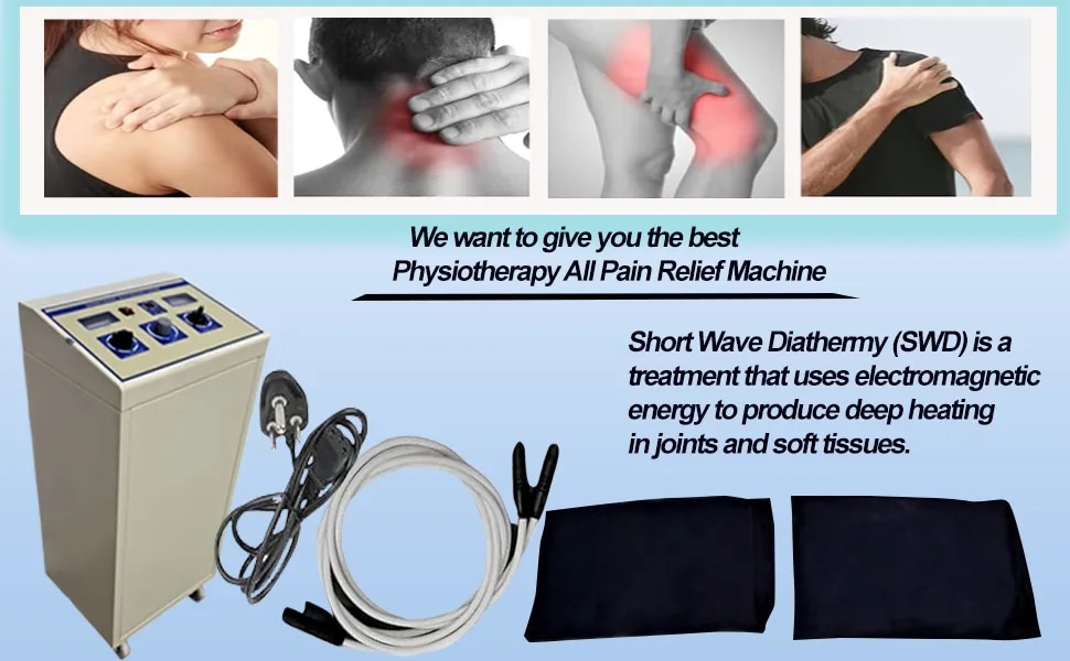 SWD Shortwave Diathermy Physiotherapy machine image 1