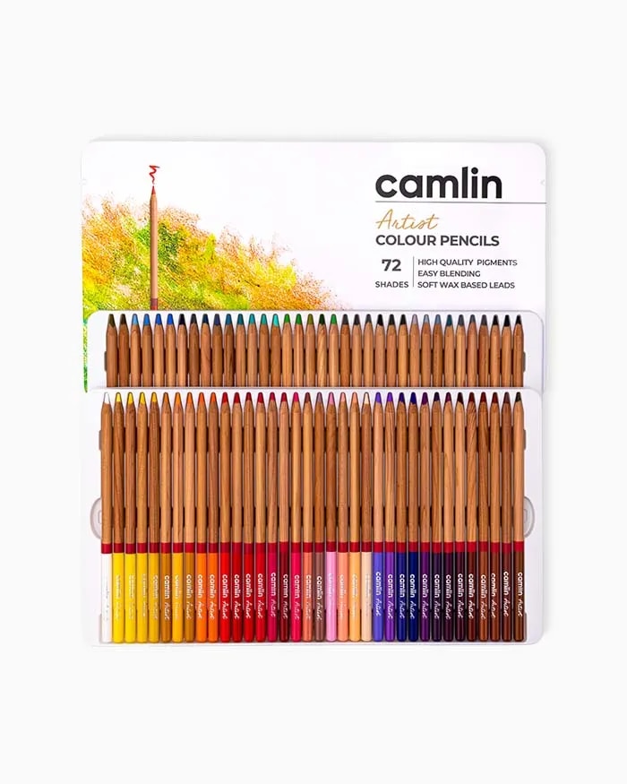 Camlin Artist Color Pencil Set 72 image 1