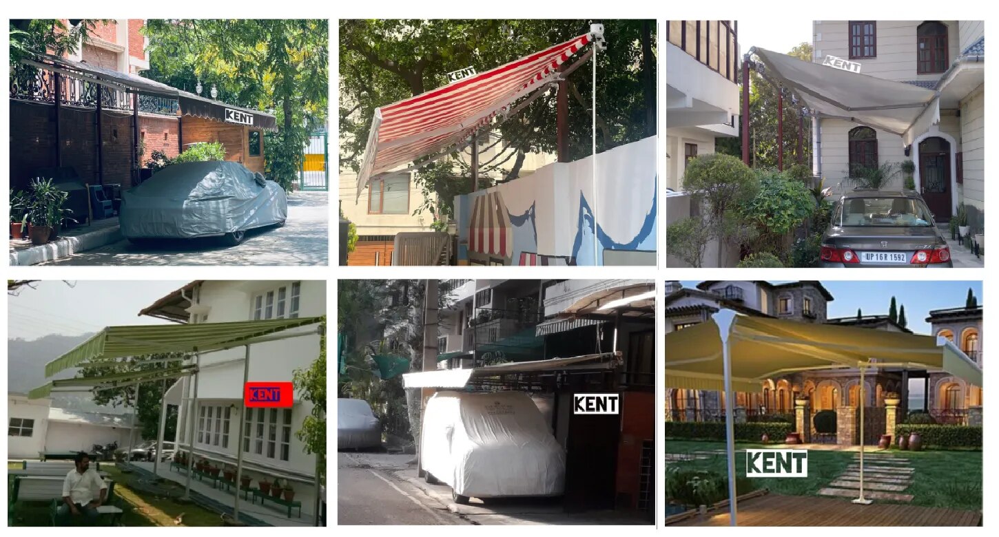 Awning with Pillar Support image 1