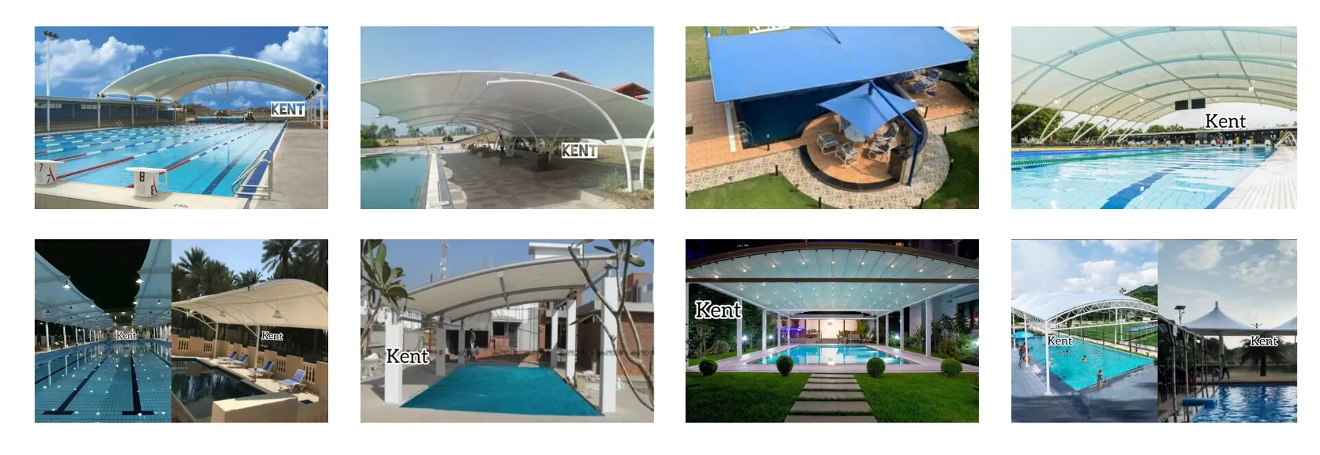 Swimming Pool Tensile Structure image 1