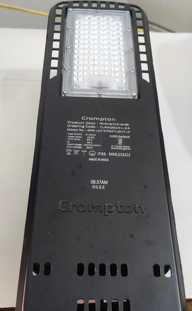 60watts led street light image 1
