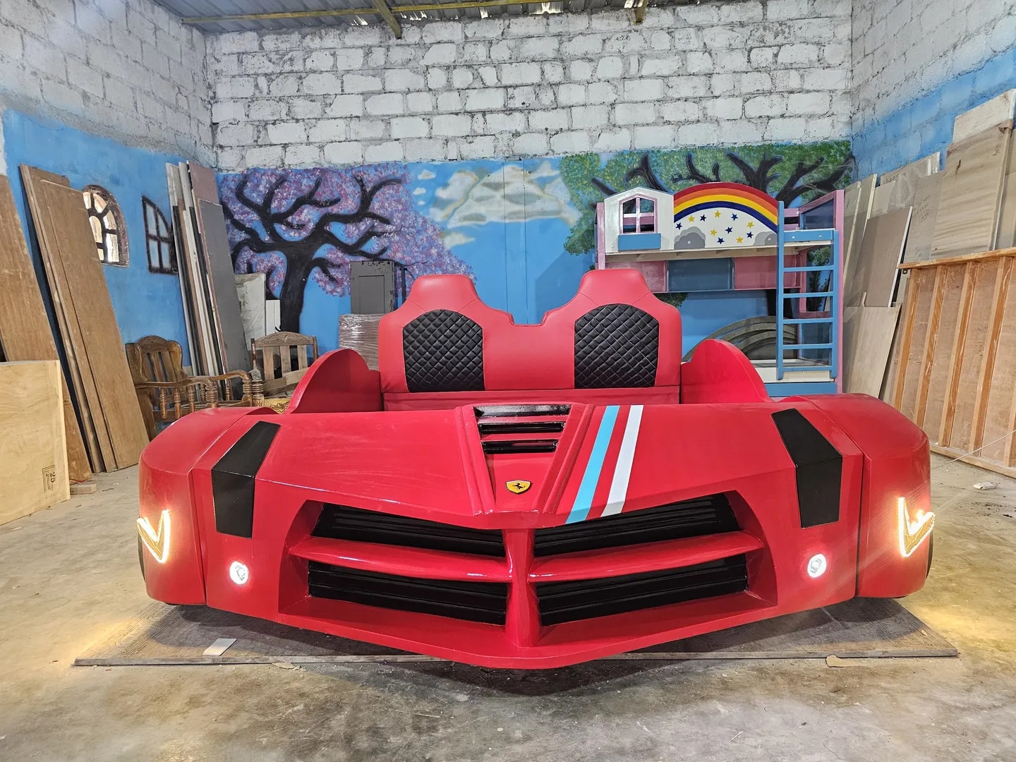 KIDS CAR BED image 1