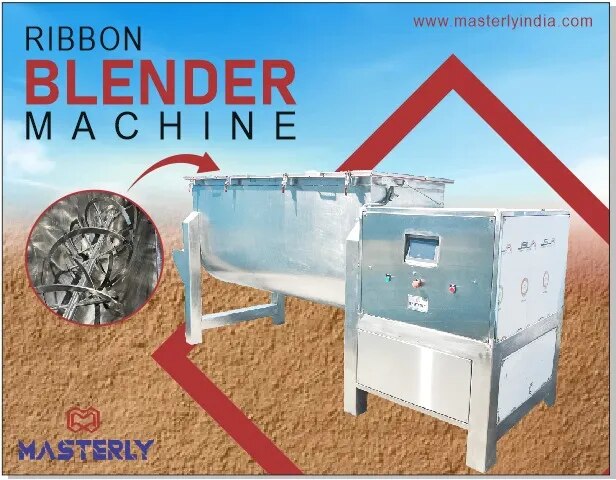 Manufacturer of SS Blender - Powder Blending System, Ribbon Blender Machine ... Blender and Cage Blender Machine offered by Masterly Engineering India Pvt Ltd image 1