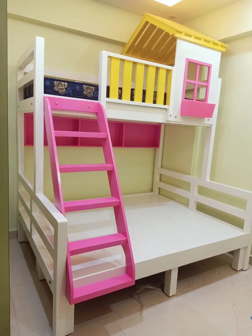 WOODEN BUNK BED FOR KIDS image 1