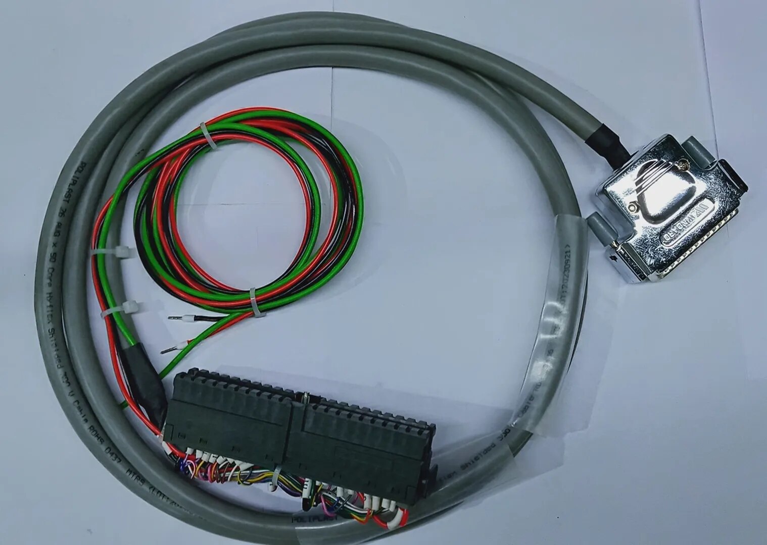 System Cable With 50 Pin D Type & 40 Pin PLC Front Connector image 1