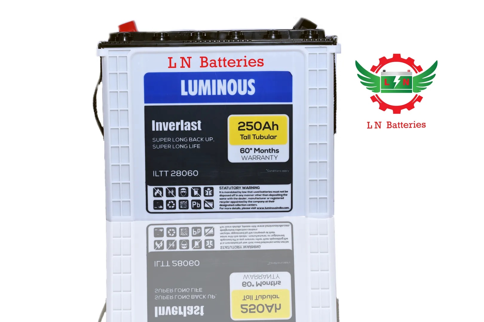 INVERLAST ILTT 28060 - 250AH 12V LUMINOUS BATTERY image 1