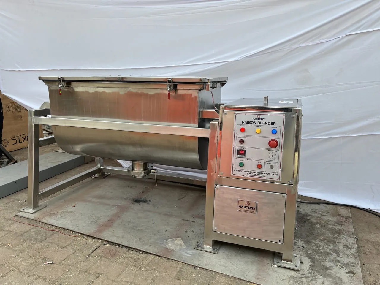 PROTEIN POWDER RIBBON BLENDER MIXER image 1