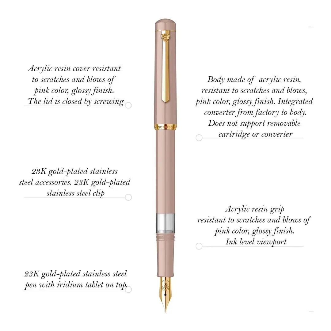 Scrikss 419 Piston Filler Fountain Pen image 1