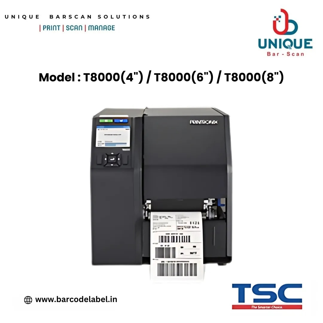 MODEL : T8000(4") / T8000(6") / T8000(8") HEAVY DUTY INDUSTRIAL PRINTERS image 1