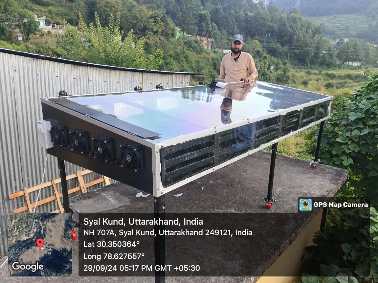 SOLAR DRYER 100 KG LOADING CAPACITY RSDAL30TAL image 1