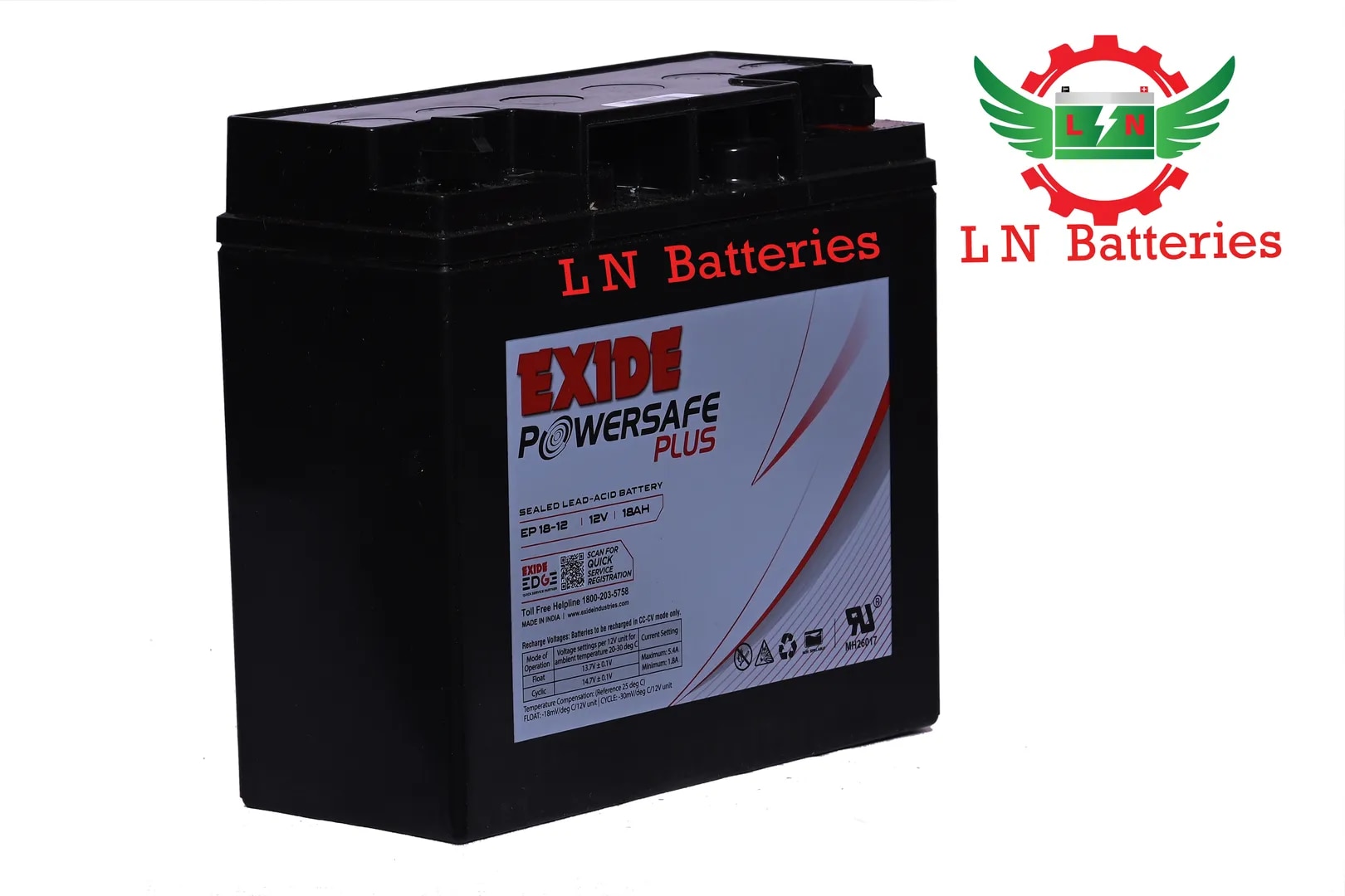 Exide PowerSafe EP 18AH 12v SMF Ups Battery image 1