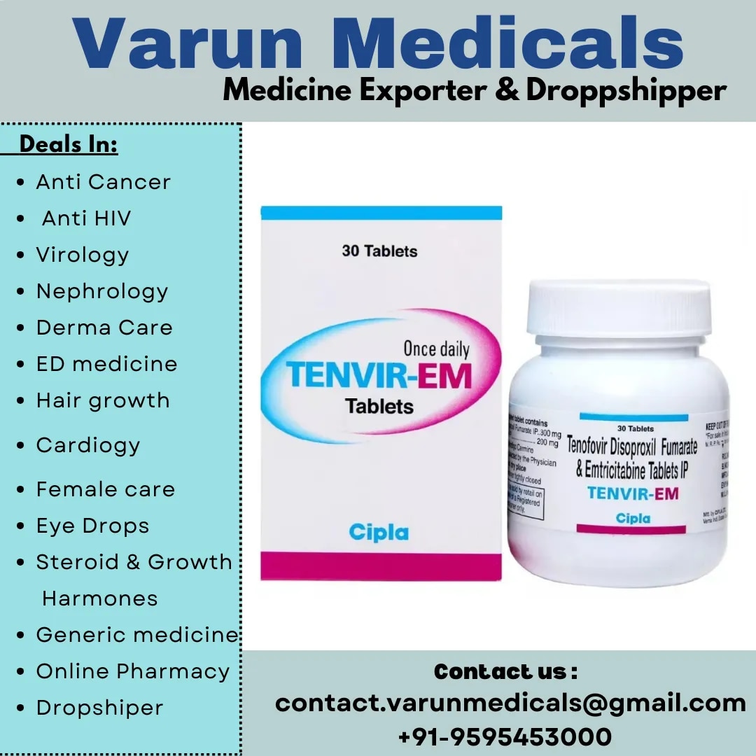 Tenofovir Disoproxil Fumarate Emtricitabine image 1