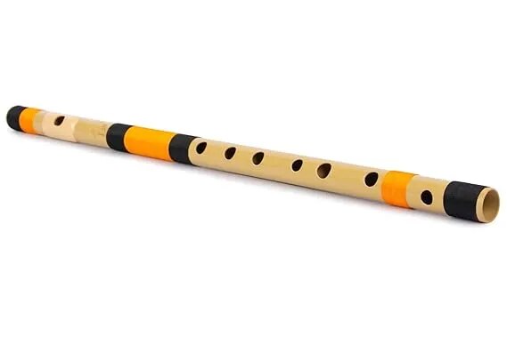 Flutes | PVC Fiber | D Sharp Bansuri | Middle Octave | Right Handed (16 Inches) image 1