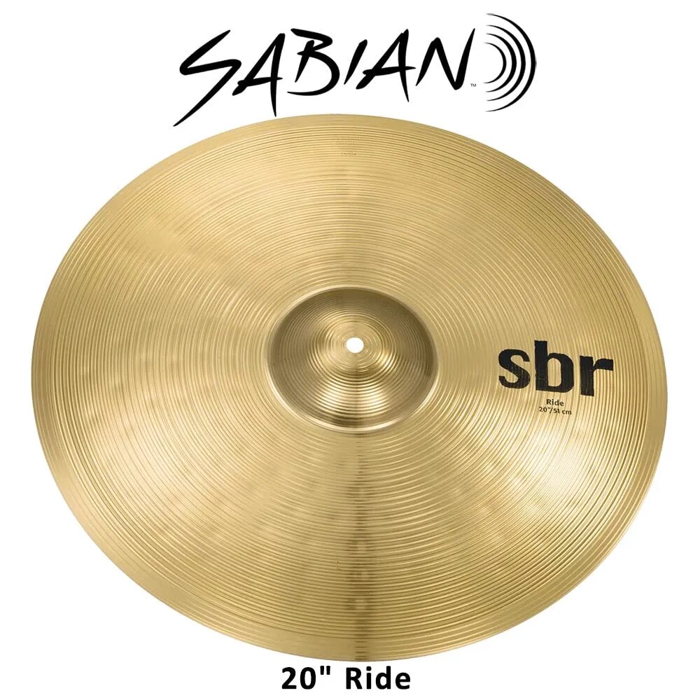 SABIAN CYMBAL SBr series 20"Ride image 1