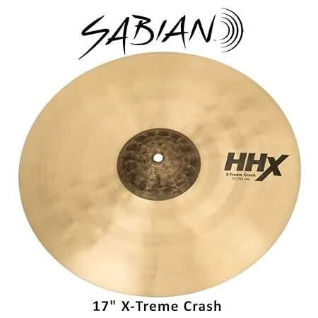 Sabian Cymbal HHX series X-treme Crash 17" 11792XB image 1