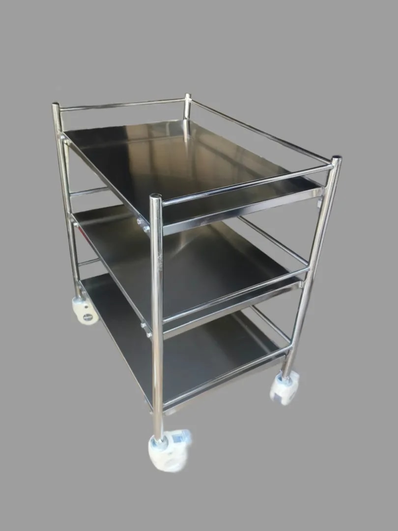 Instrument Trolley 3 Shelves (27 x 18) GM 7085C image 1