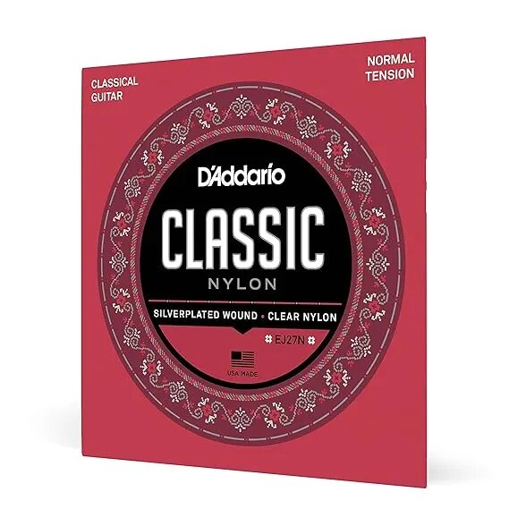 D`Addario string EJ27N nylon classical guitar image 1