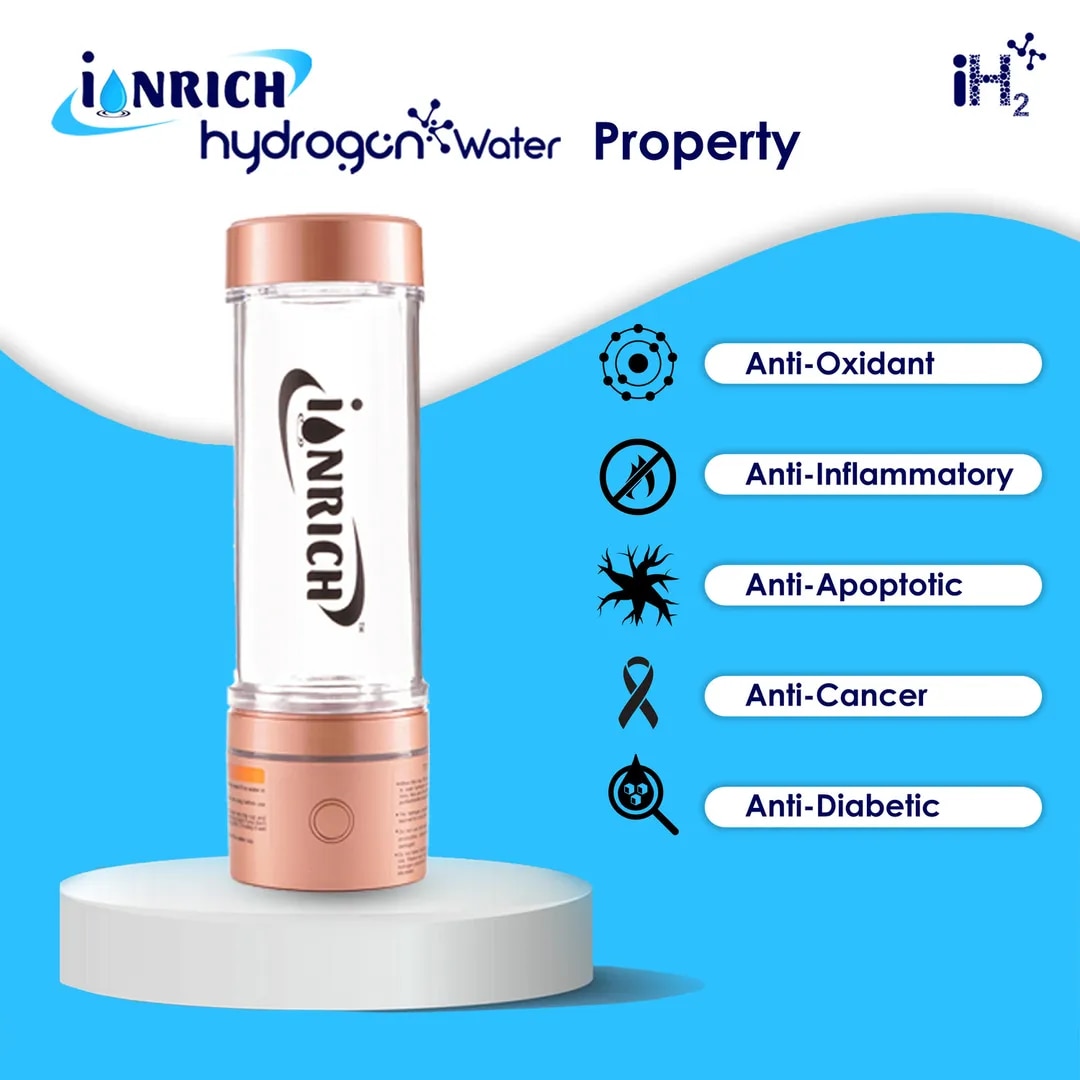 IONRICH HYDROGEN WATER BOTTLE image 1