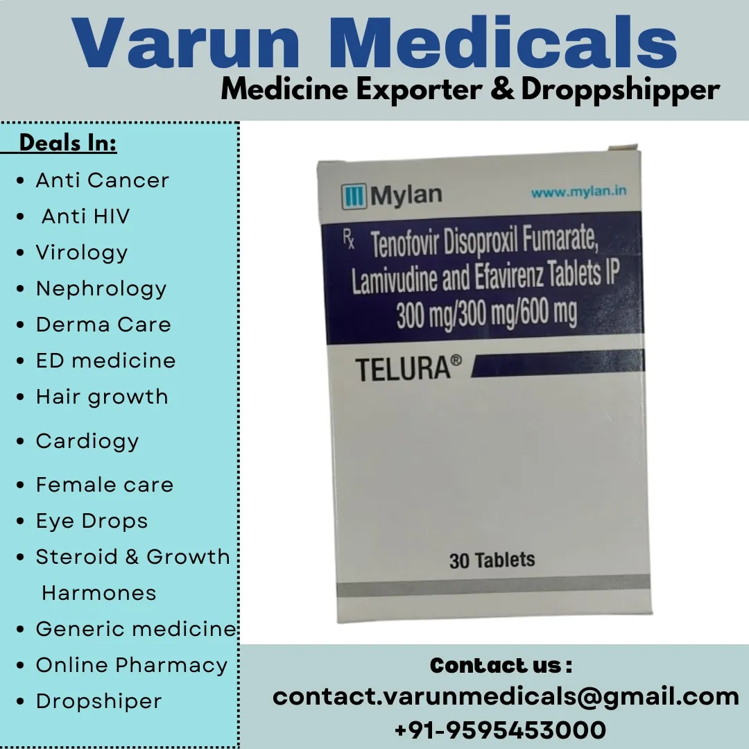 Tenofovir Disoproxil Fumarate Lamivudine Efavirenz image 1
