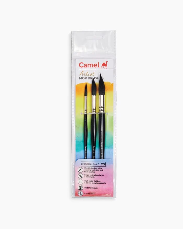 Camel Artist Mop Brushes image 1