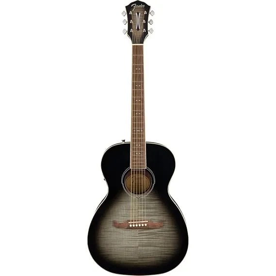 Fender Mahogany Wood Acoustic Guitar Concert With Electronics Fa235E Moonlight Burst image 1