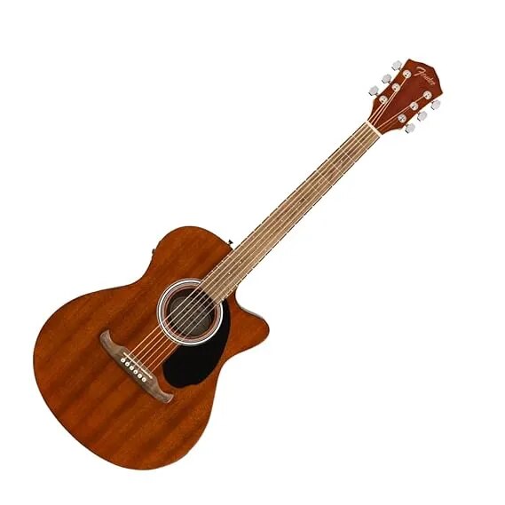 Fender Acoustic Guitar Concert Cutaway Electronics FA135CE Mahogany image 1