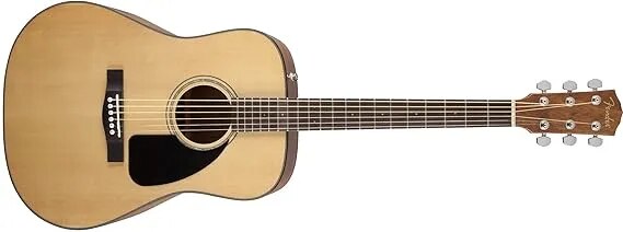 Fender Acoustic Guitar Dreadnought CD60 V3 Natura image 1