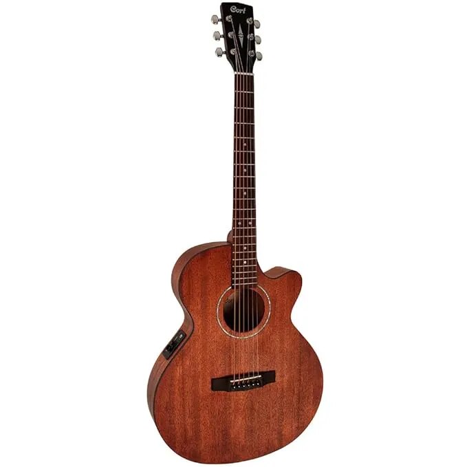 Cort SFX-MEM Electro Acoustic Guitar - Open Pore, Mahogany, SFXMEMOP image 1