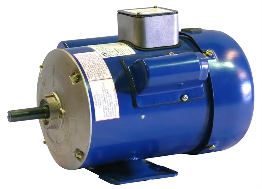 2 HP 4 Pole Crompton Single Phase Motor, 1.5 KW, 1440 rpm image 1
