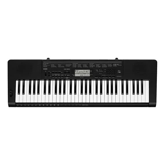 Casio CTK-3500 61-Key Portable Keyboard, Black image 1