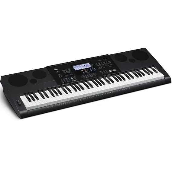 Casio WK6600 76-Key Workstation Keyboard with Power Supply and Piano tones image 1