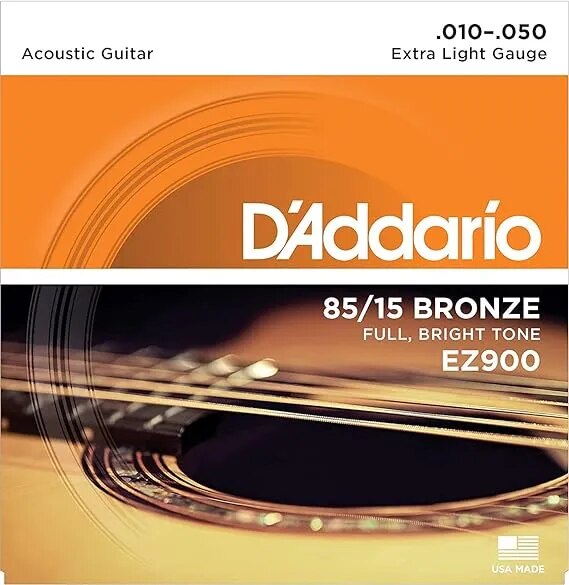 D'Addario Bronze Acoustic Guitar Strings image 1