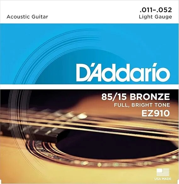 D'Addario EZ910 Acoustic Guitar Strings image 1