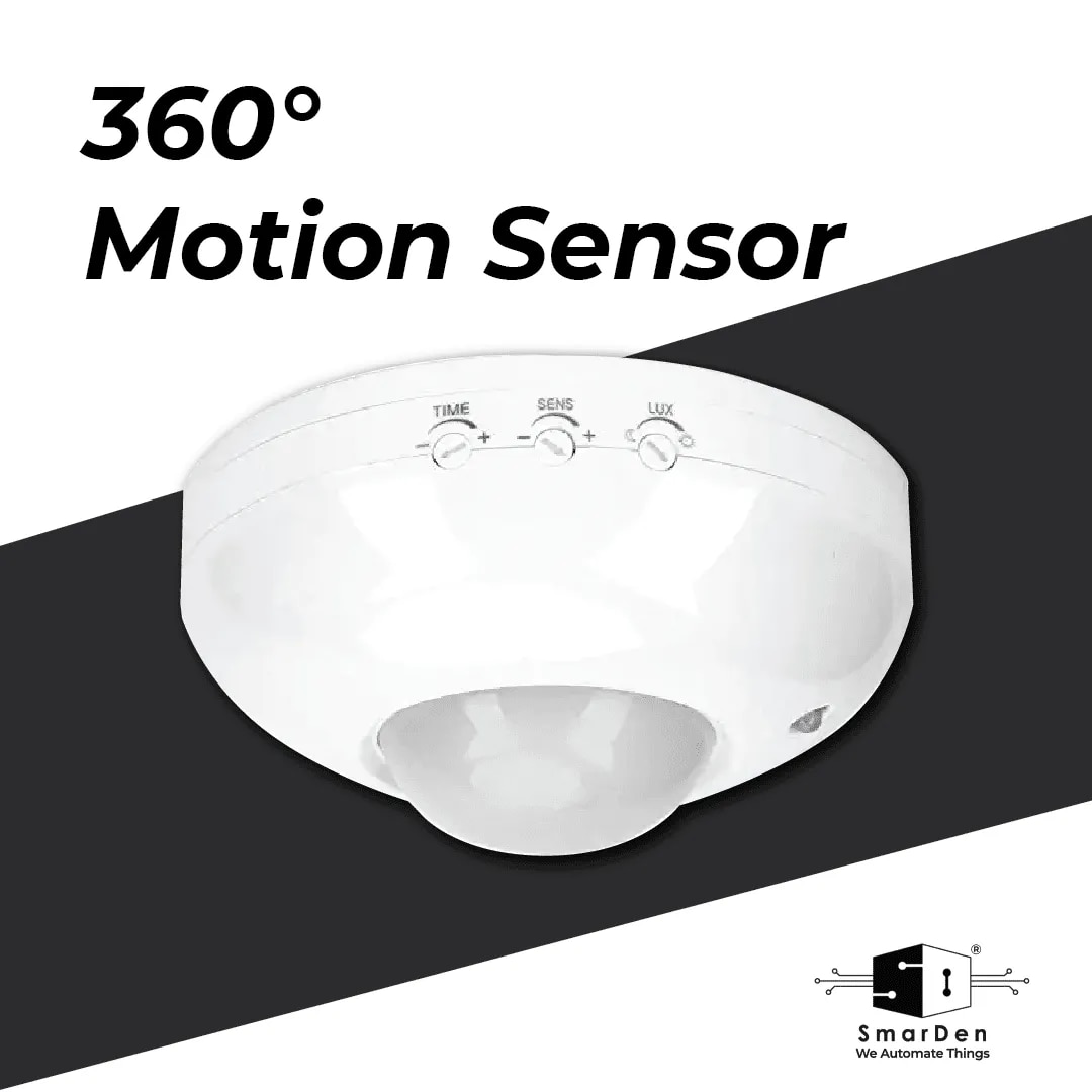Smart Motion Sensor | 360° Motion Detection for Home Automation | Best Motion Sensor for Lighting and Security Control in Indian Homes image 1