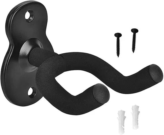 Guitar Wall Mount Hanger For Acoustic , Bass , Electric , Ukulele image 1