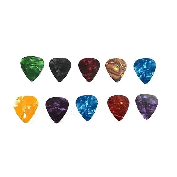 Multi Colour Guitar picks (single) image 1