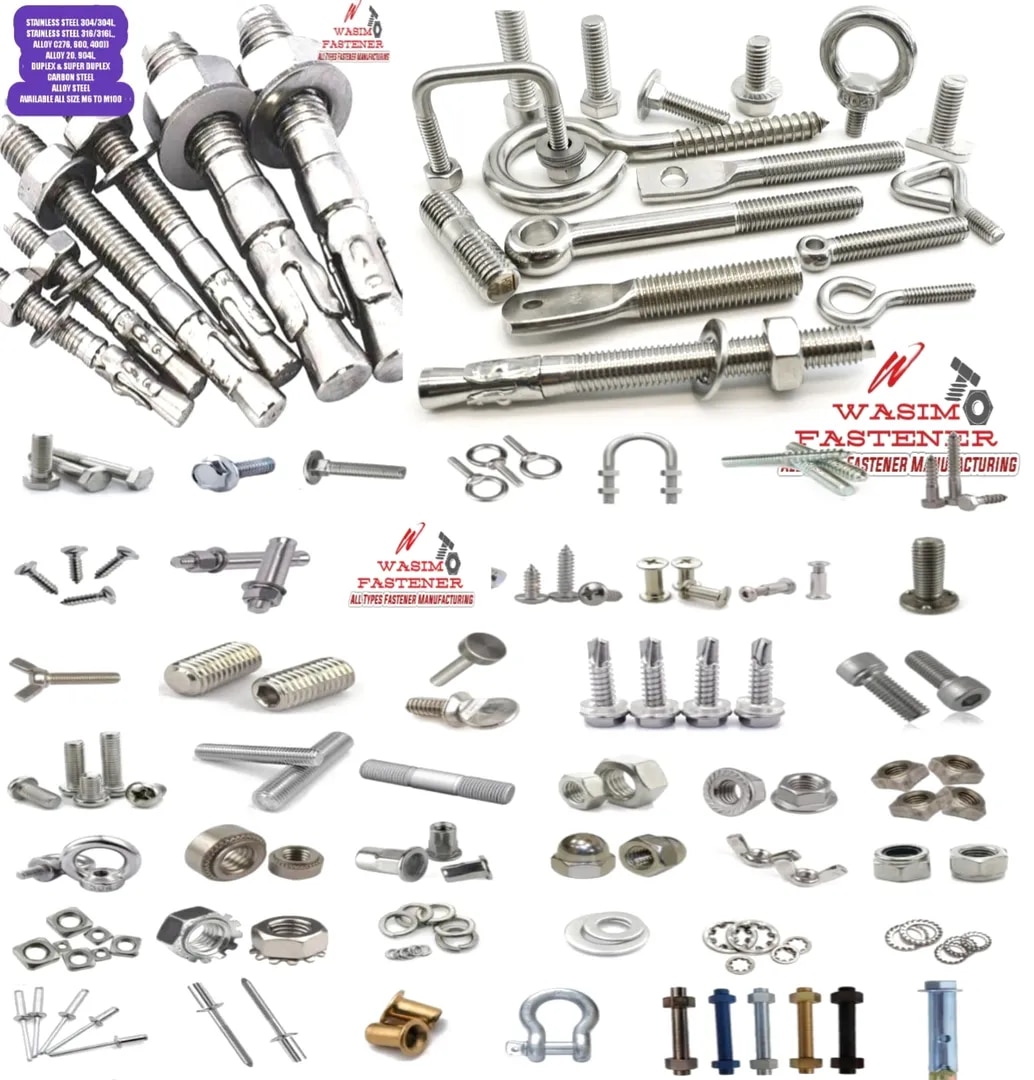 Ss 316 Anchor Bolts M6 M8 M10 M12 M14 M18 M22 M24 M25 M27 M28 M30 M33 M36 image 1