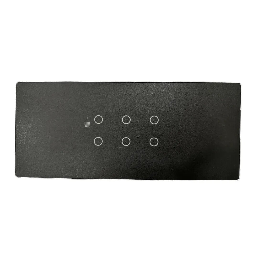 Alexa Compatible Touch Panel | Touch 6 Switches | Best Retrofit WiFi Smart Switchboard for Lighting and Home Automation in Indian Homes image 1
