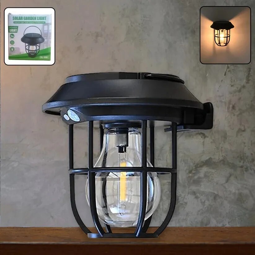 Solar Motion Sensor Wall Lights (8938) image 1
