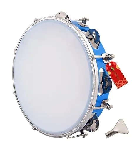Dafli/Tambourine 10 inch Hand Percussion Musical Instrument image 1